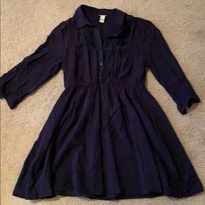 Dark navy dress